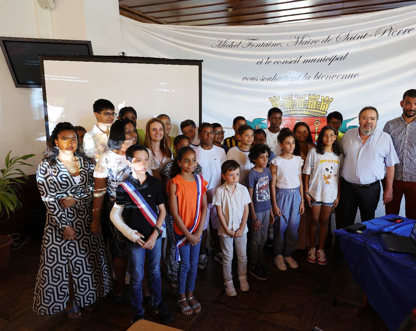 Saint-Pierre "Ville amie des enfants"
