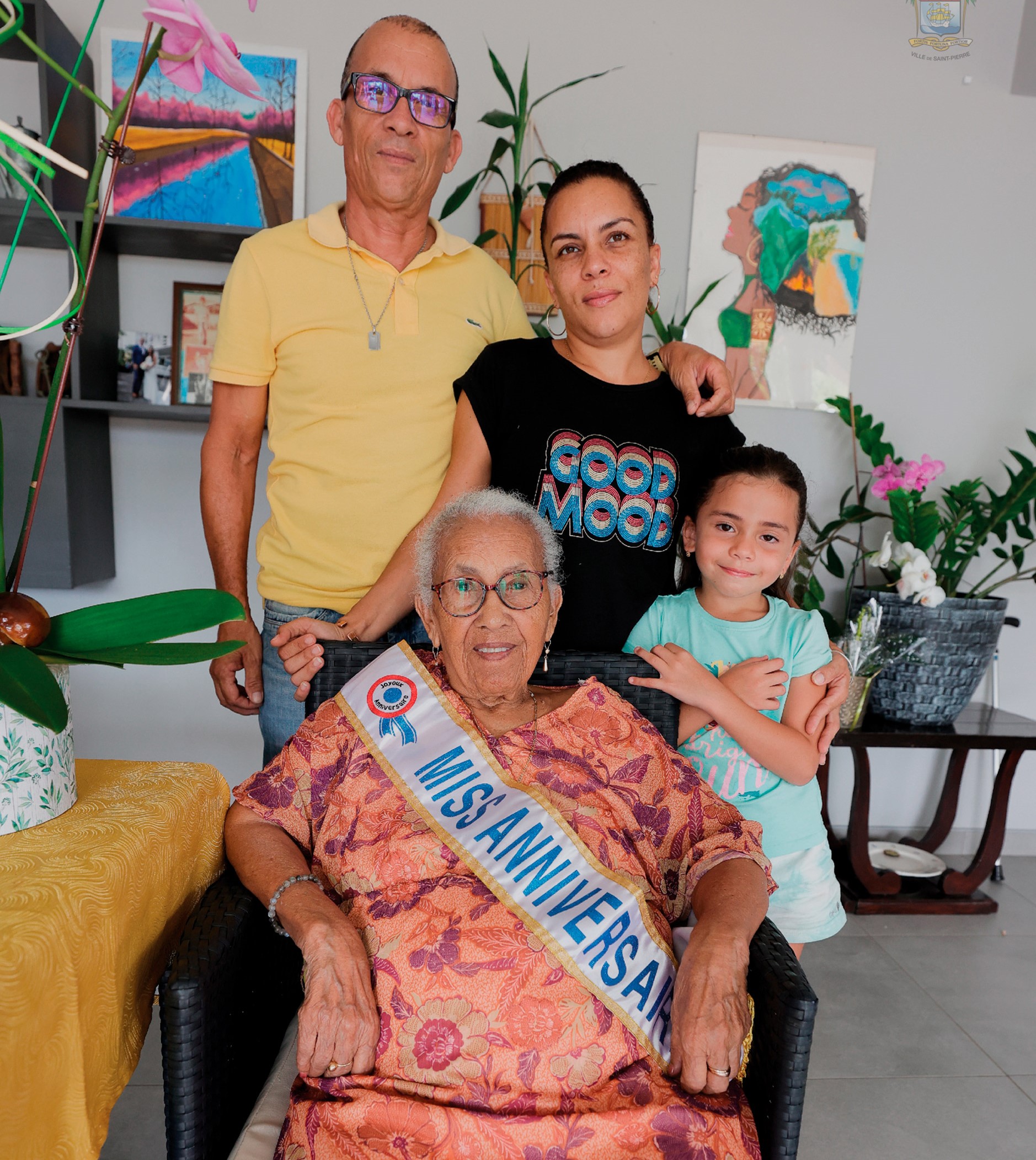 Les 100 ans de Marie Gisla Amily, veuve Abriel