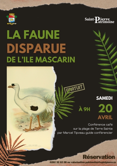 La faune disparue de l'Ile Mascarin