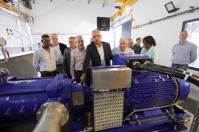 Inauguration de l'extension des périmètres irrigués du sud