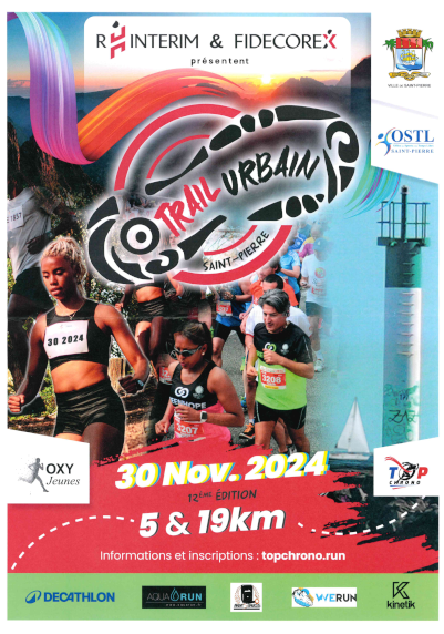 Saint Pierre organise un téléthon sportif : inscrivez-vous au Trail Urbain 