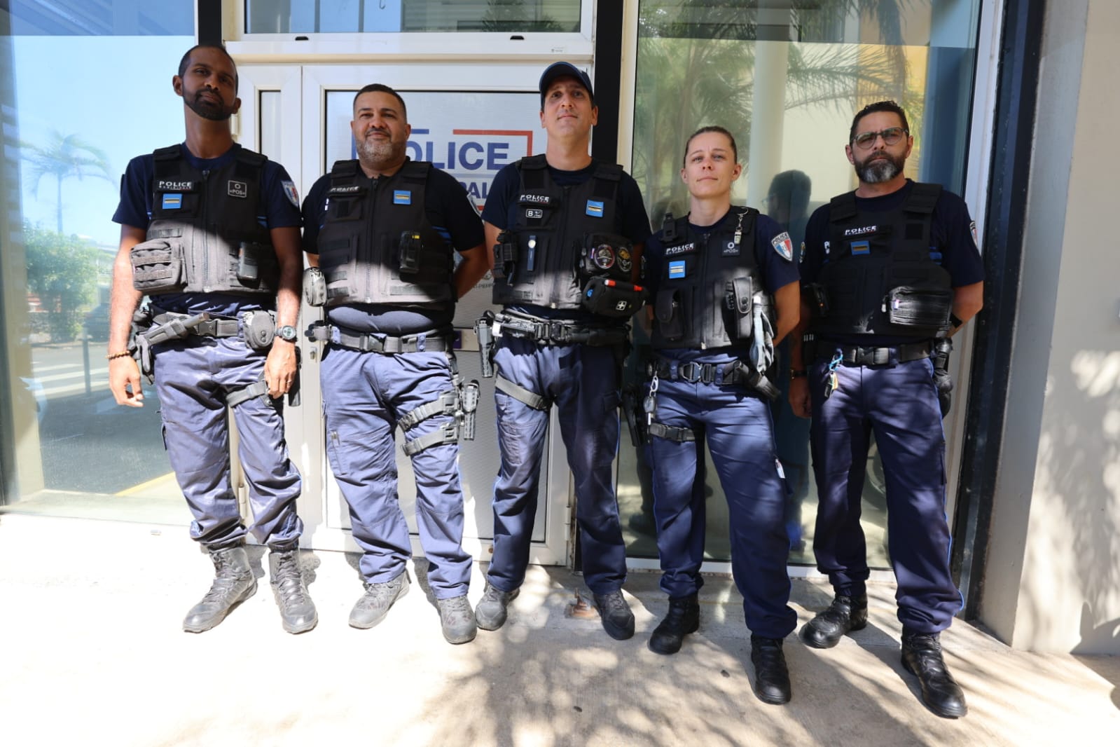 Retour en images sur l'inauguration du poste de Police municipale à Ravine Blanche