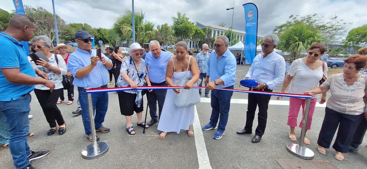 Terre Sainte : dénomination de la voie Joseph Hoarau, dit "Joseph Tambour" 