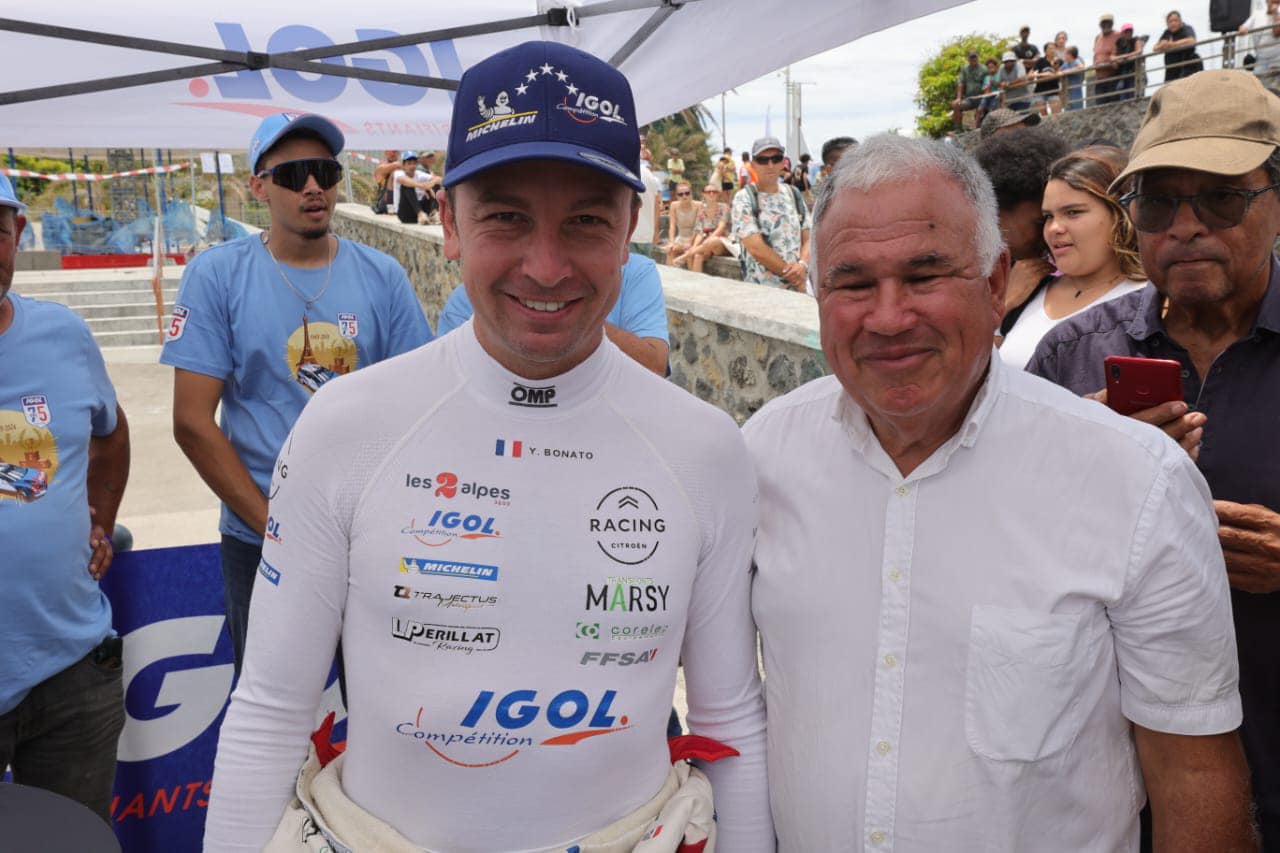 Rallye Champion Yoann Bonato
