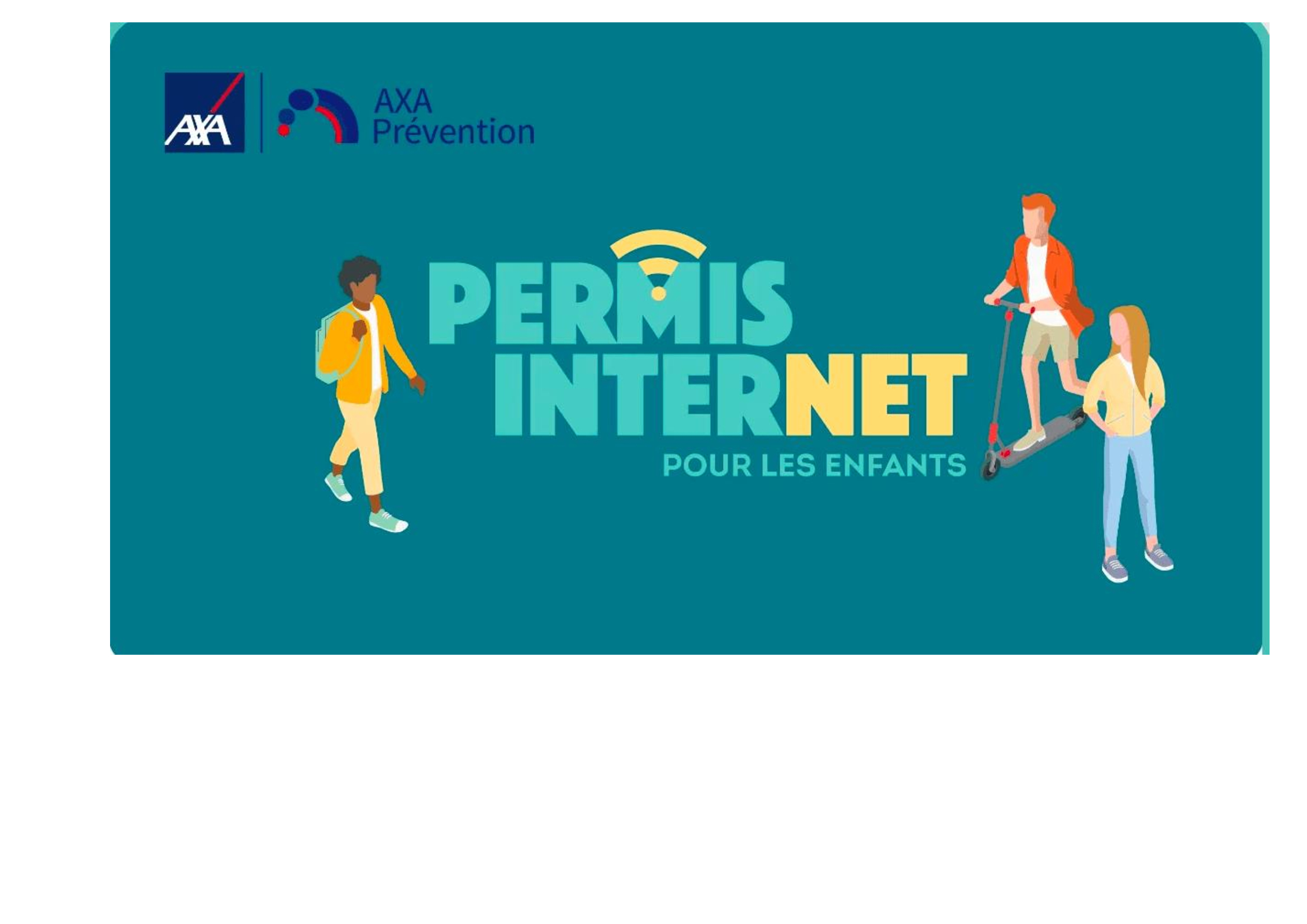 Le Permis Internet : un programme national de prévention pour un usage d’internet vigilant à l’attention des enfants.