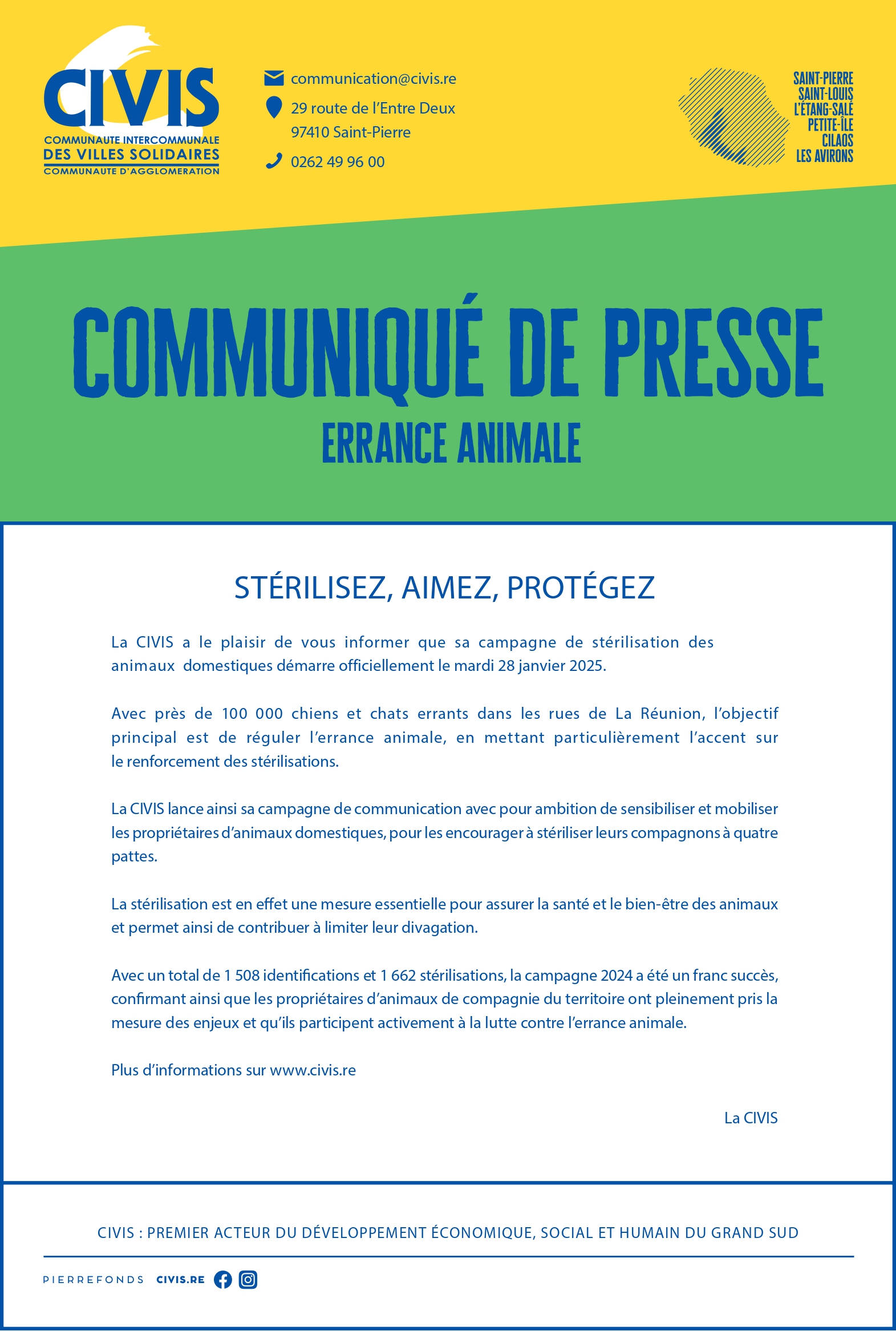 Campagne de stérilisation 2025