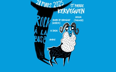 Rock à la buse - REPORTE au samedi 29 mars à 20h au Kabardock