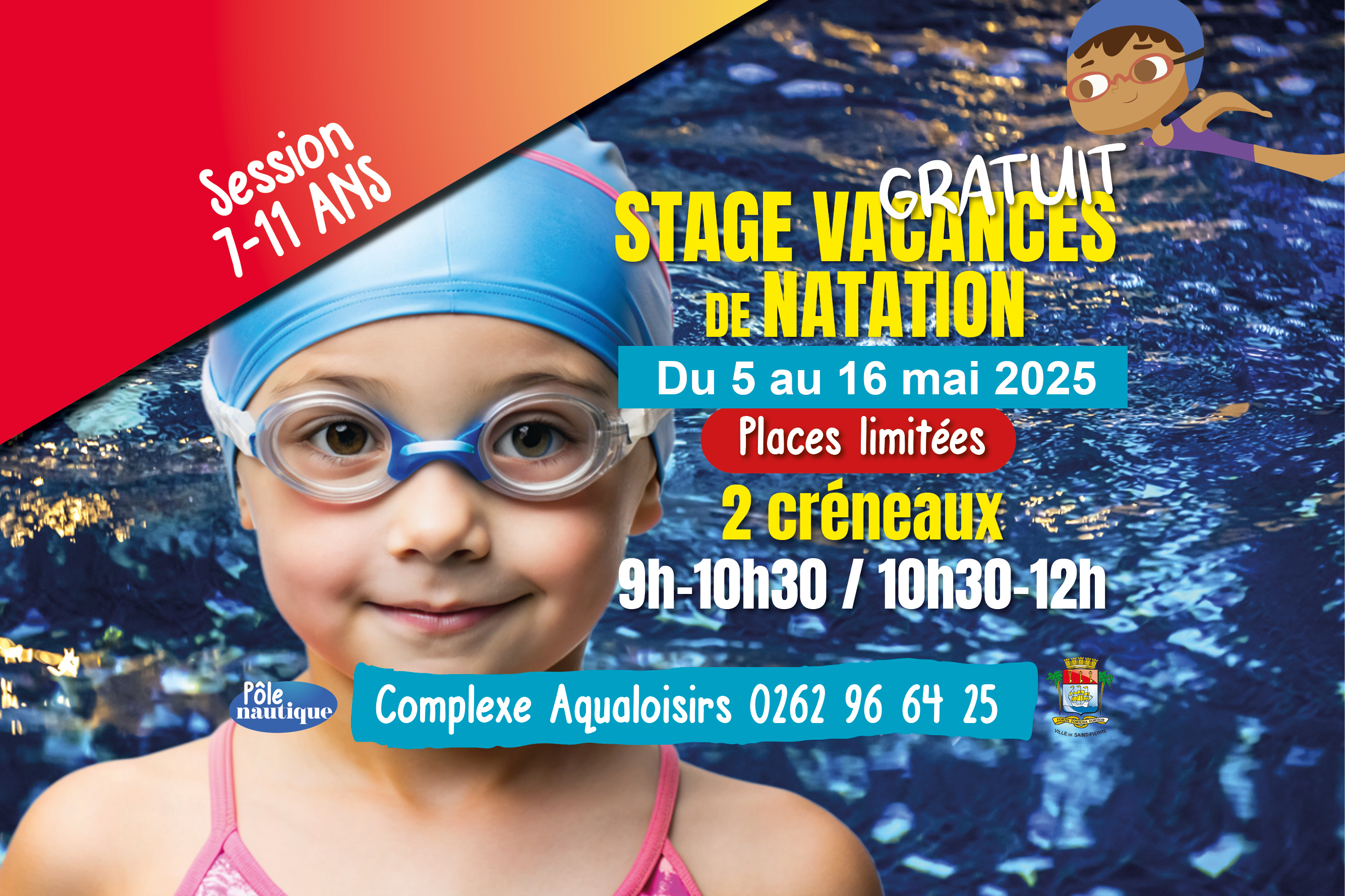 Stage de natation - Vacances de MAI 2025