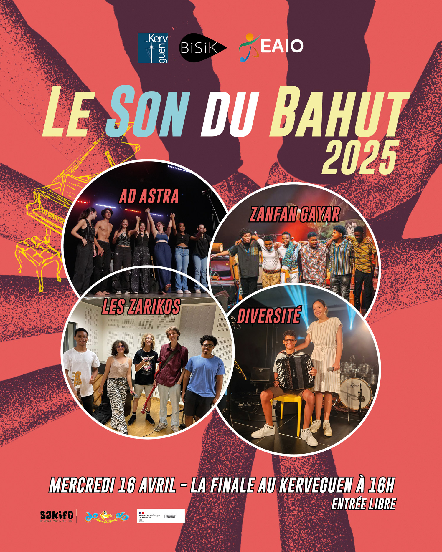 LE SON DU BAHUT 2025 : l’énergie musicale des jeunes talents réunionnais :