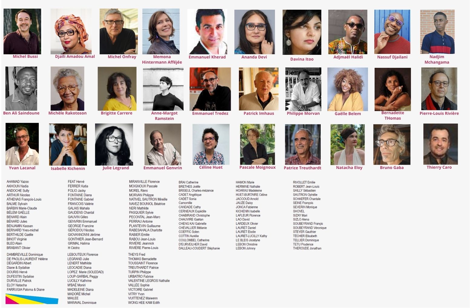 Athéna 2022 - auteurs