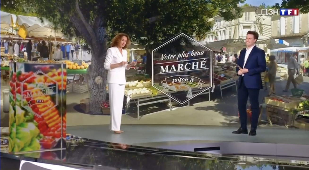 TF1 nous sélectionne : votons pour le marché de Saint-Pierre !