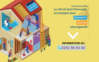 Saint-Pierre lance son programme de rénovation de l'habitat privé