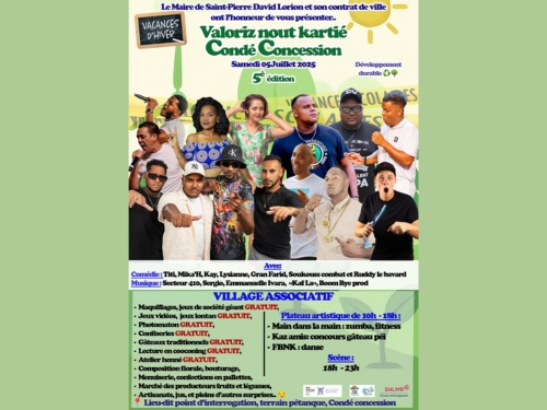 Valoriz nout kartié : fête à Condé Concessino