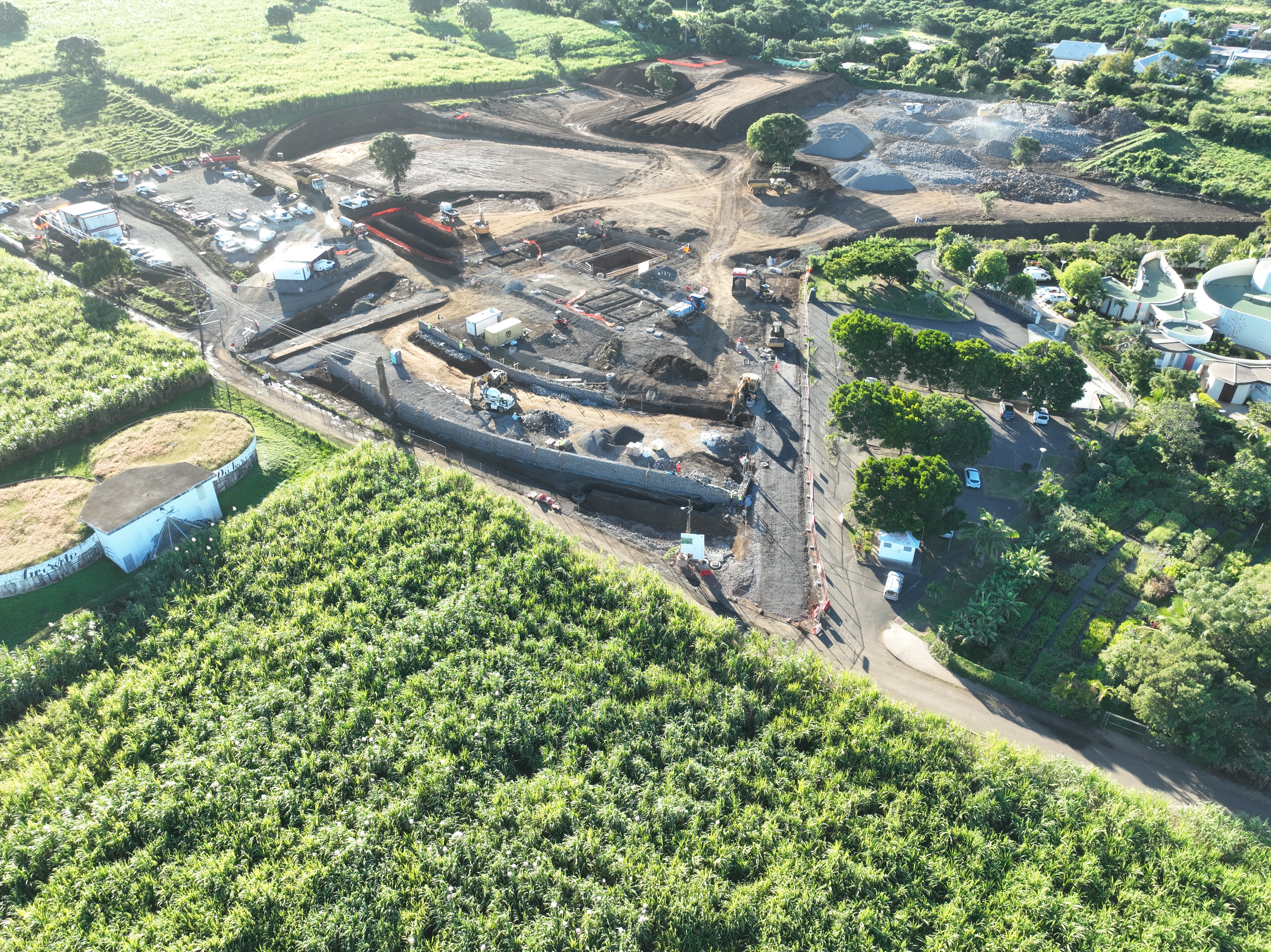 chantier cimetière de la Ligne Paradis
