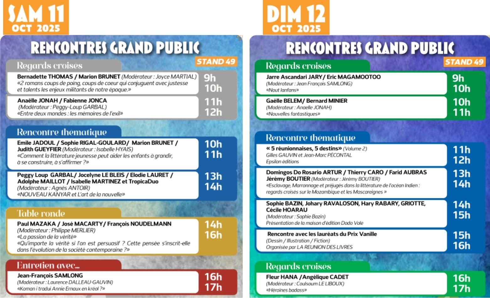 Programmation Athéna 2025
