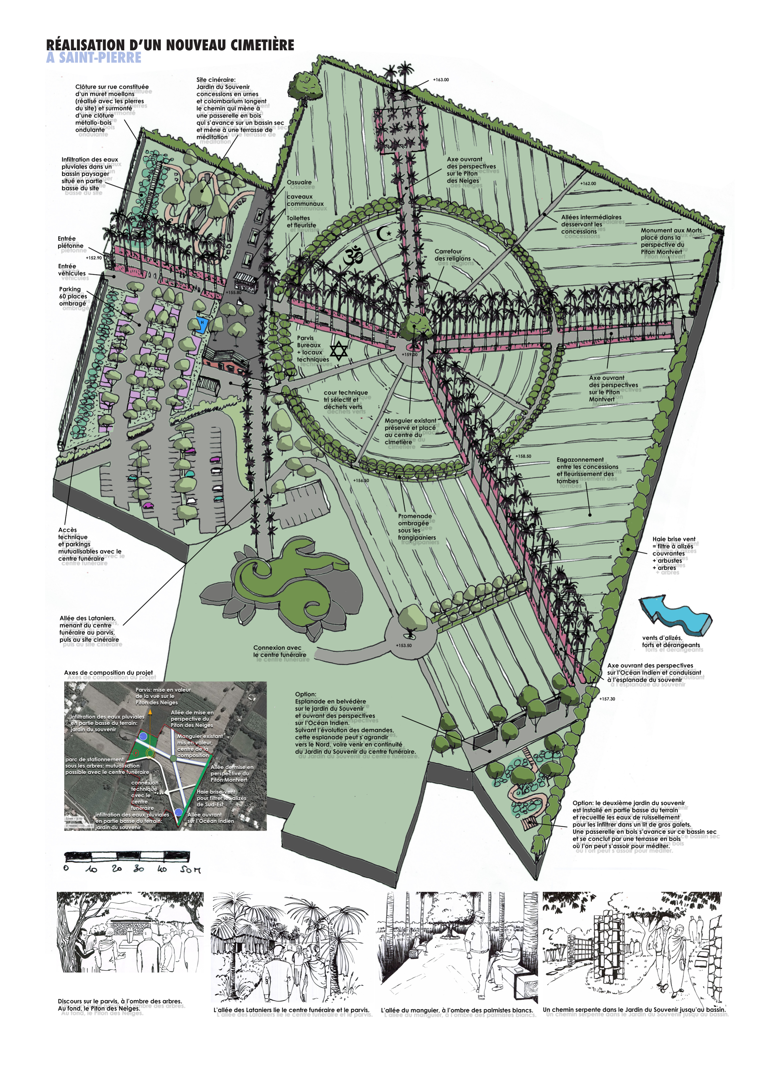 plan cimetière Ligne Paradis