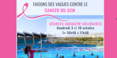 Aquagym solidaire – Octobre Rose