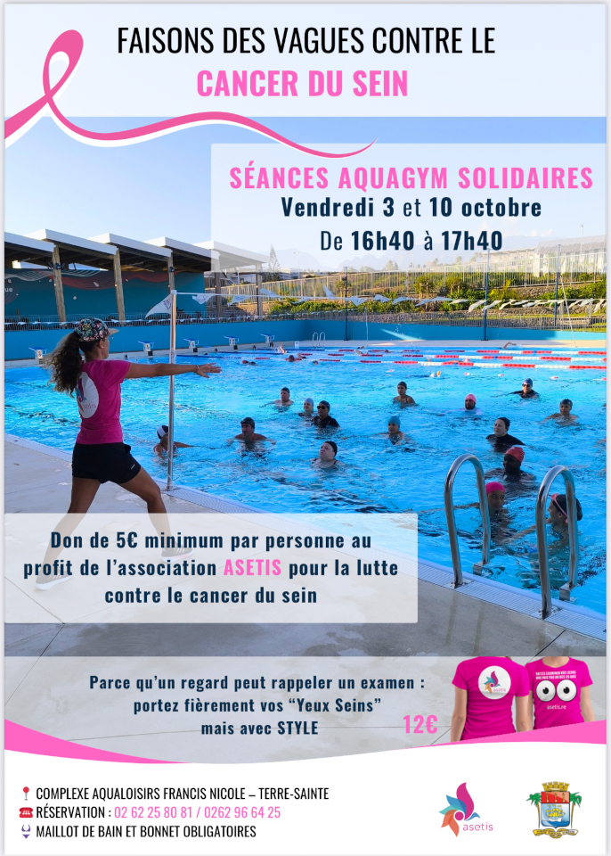 séances aquagym solidaires