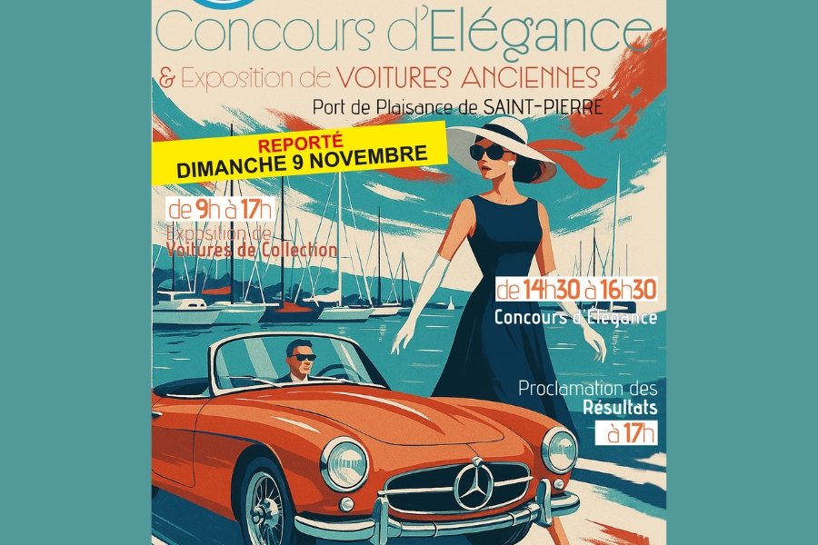 Exposition de voitures anciennes et concours d'élégance