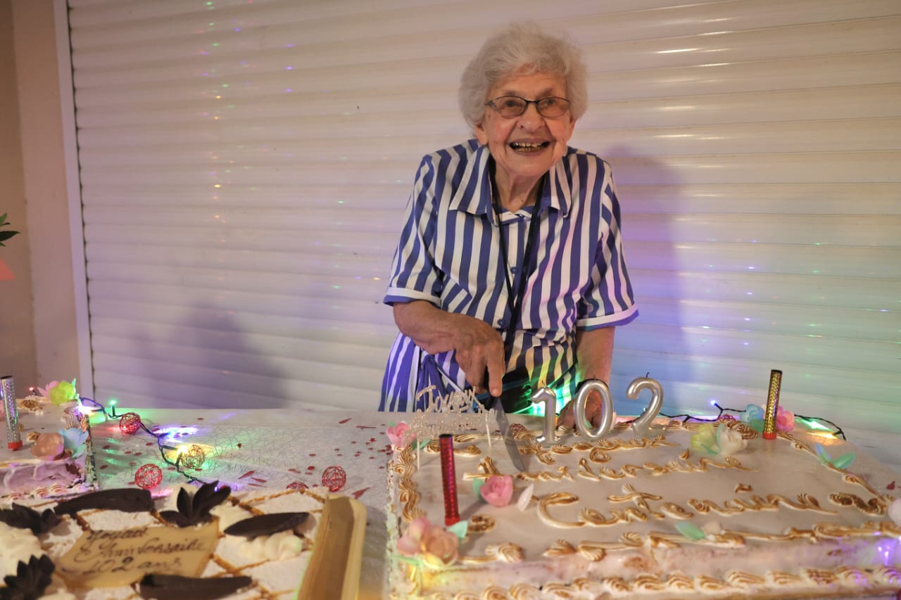 102 ans de Mme BOREL, une personne appréciée de tous