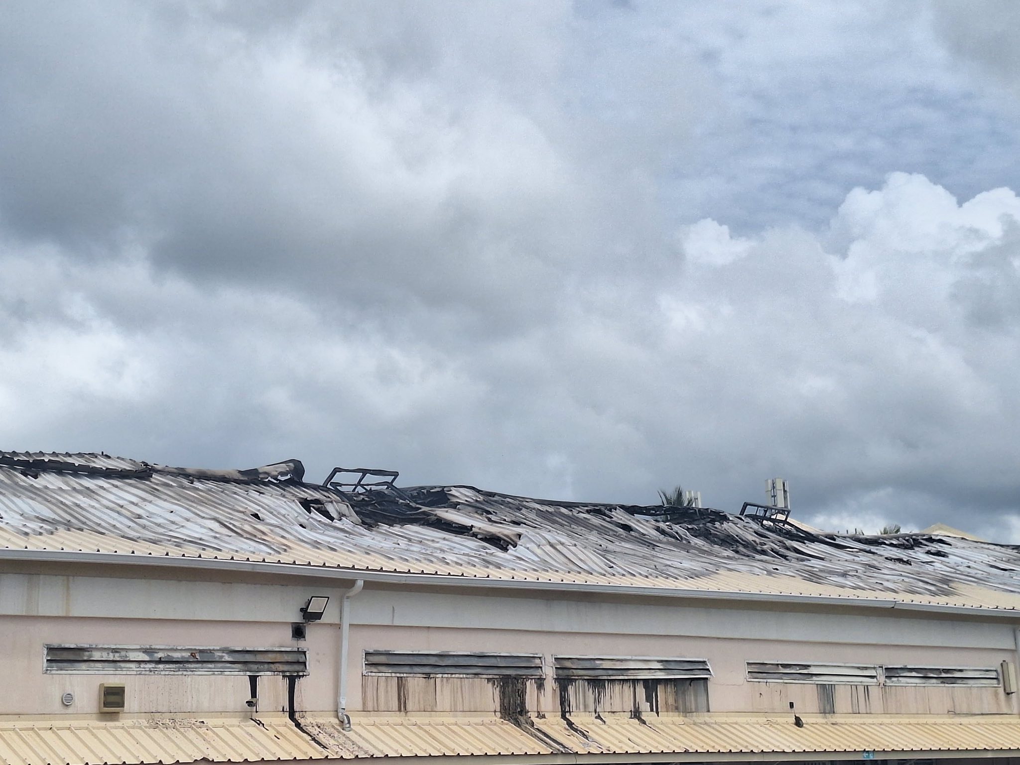 Incendie aux services techniques