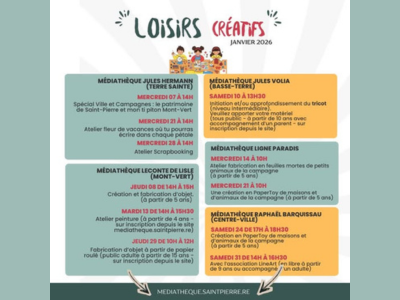 Loisirs créatifs vacances d'été