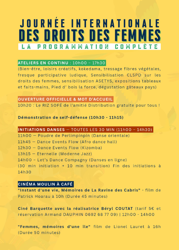 Journée internationale du droit des femmes 2026