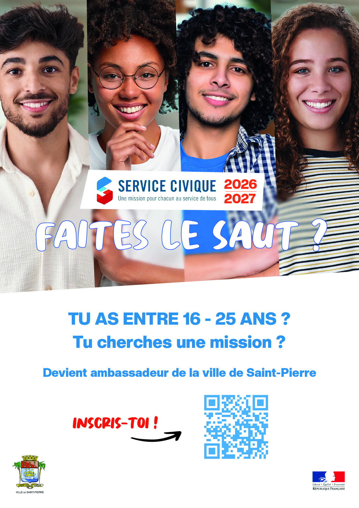 Service Civique : devient ambassadeur de la ville