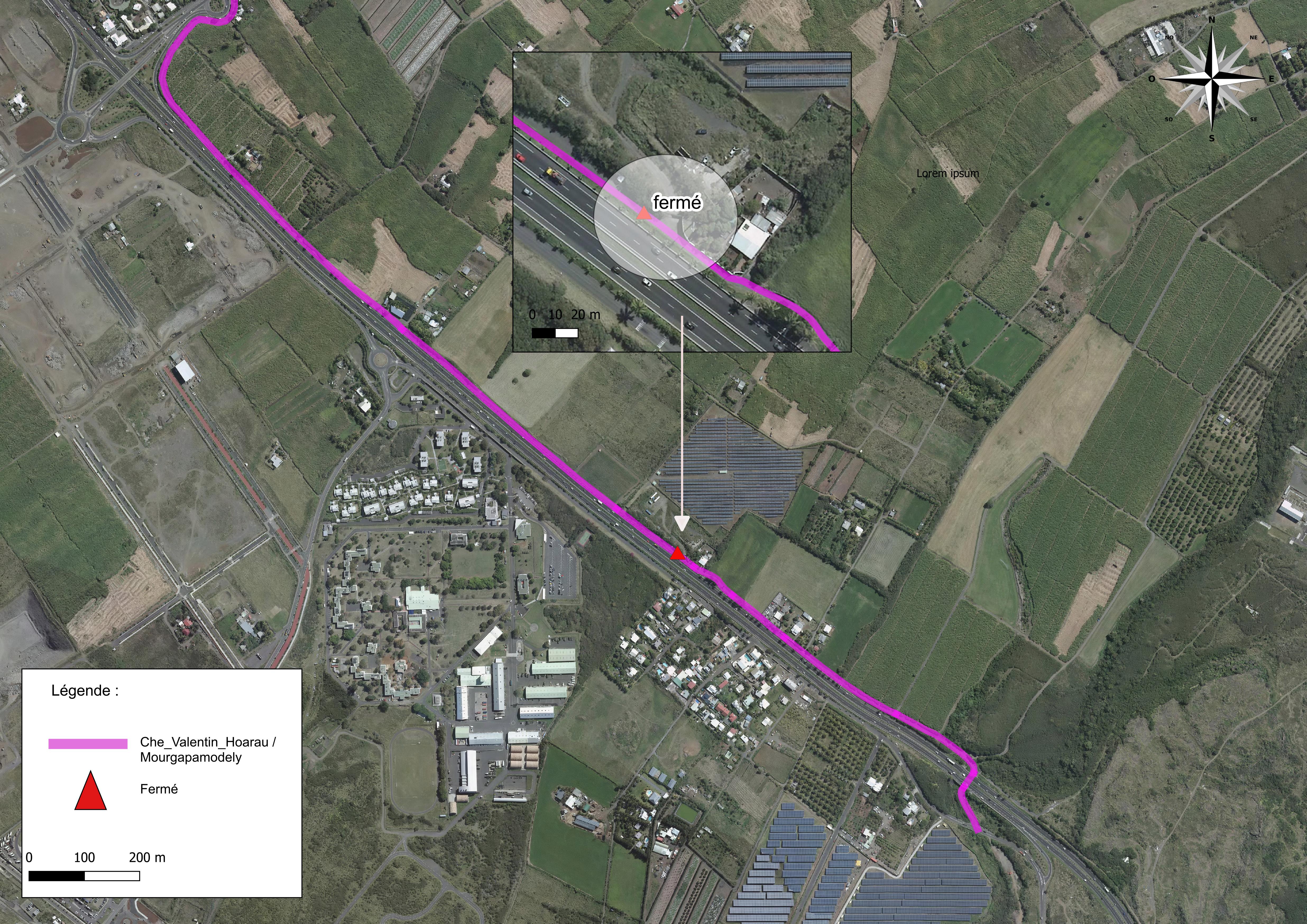 Mise en impasse du chemin Mougapamodely