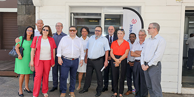 Inauguration de la Maison des Projets de Saint Pierre