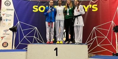 Trois médailles d'or pour une Saint Pierroise à l'Open International de Taekwondo