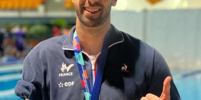 Jeux Paralympiques : le nageur saint-pierrois Laurent Chardard doublement médaillé