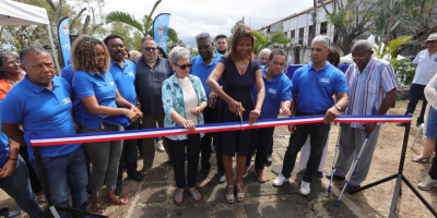 Michel Fontaine remet les clefs de la "Villa Gorce" au C.O.S, le Comité des Oeuvres Sociales