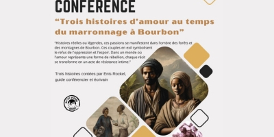 Trois histoires d'amour au temps du marronage à Bourbon