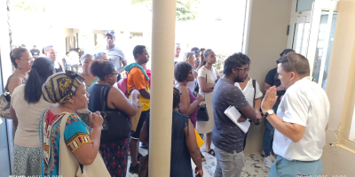 Deuxième étape de l’action proximité insertion dans l’emploi spécifique au quartier de Grand-Bois.