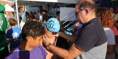 Meeting de natation au centre Aqualoisir Francis Nicole