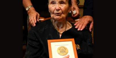 Marie-Aurore SAVIGNY vient de fêter ses 105 ans