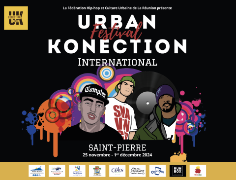 affiche urban konection festival international 2024
